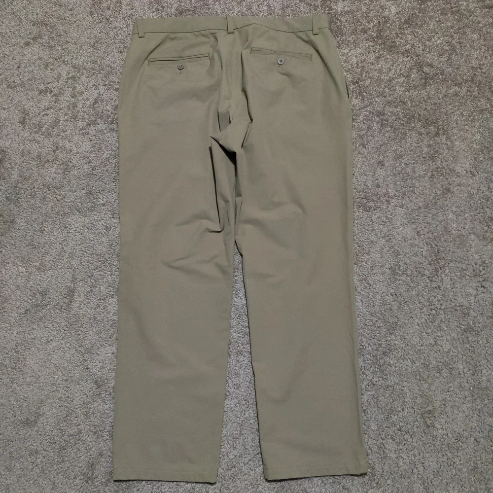 Vineyard Vines On The Go Pant Khaki Mens Size 36 x 32 (Fits 36 x 29) Golf Preppy